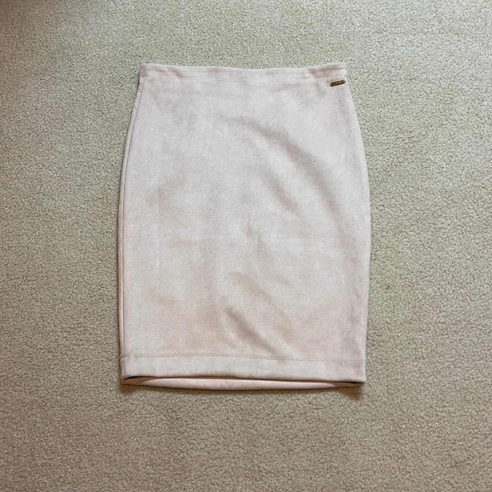 Tahari Faux Leather pencil skirt